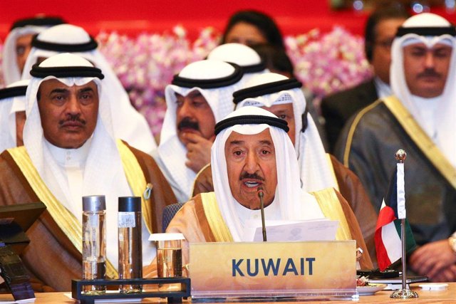 El emir de Kuwait, Sabá Ahmed al Salá