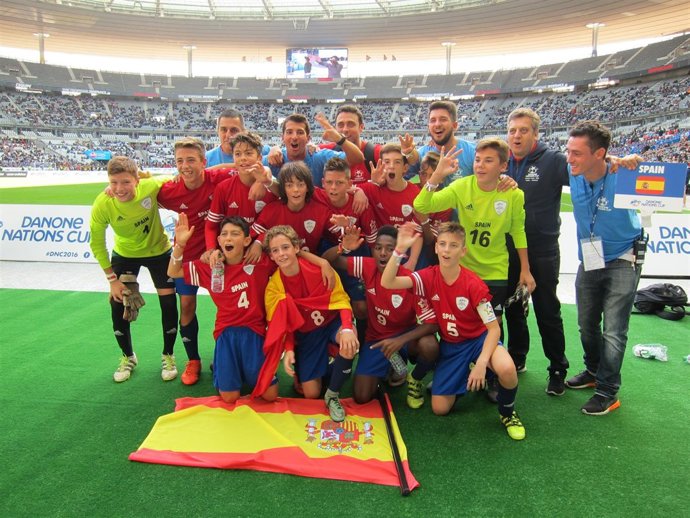 España bronce Sevilla Danone Nations Cup París