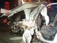 Policía Foral atiende 18 accidentes de tráfico este fin de semana