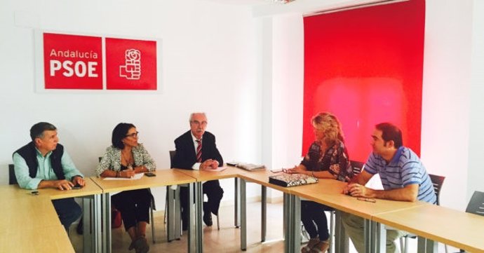Reunión del PSOE con comunidades de regantes de Huelva