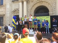 Más de 5.000 corredores participan en la carrera solidaria contra cáncer infantil