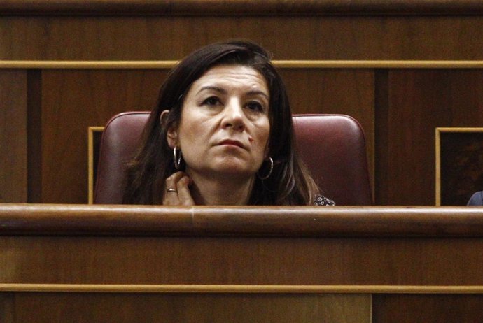 Carmen Rodríguez Maniega, en el Congreso
