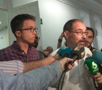 Errejón dice que es decisión de los simpatizantes elegir al líder de Podemos Málaga