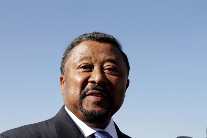 El líder de la oposición gabonesa, Jean Ping