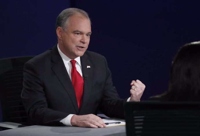 Tim Kaine, candidato demócrata a la Vicepresidencia de EEUU