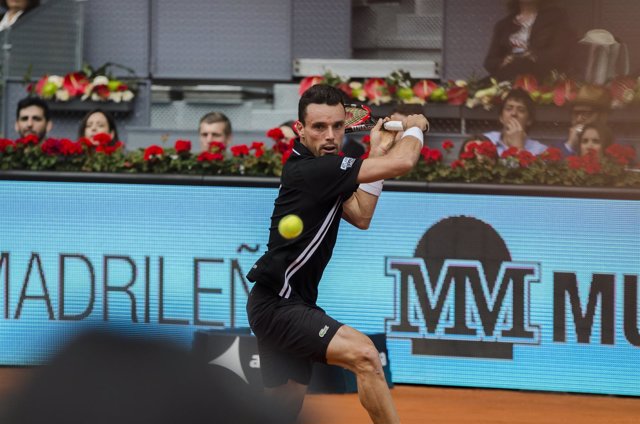 Roberto Bautista Agut en el Mutua Madrid Open 2016