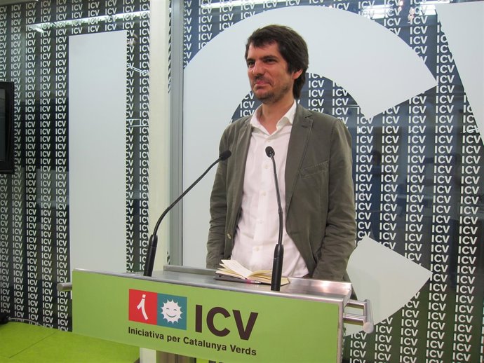 El portavoz de ICV, Ernest Urtasun
