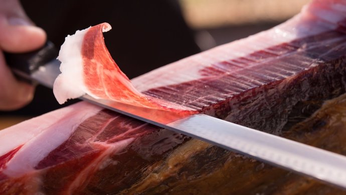 Jamón de Jabugo. 