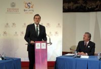 Rajoy llama a trabajar "todos juntos" por los "grandes objetivos nacionales"