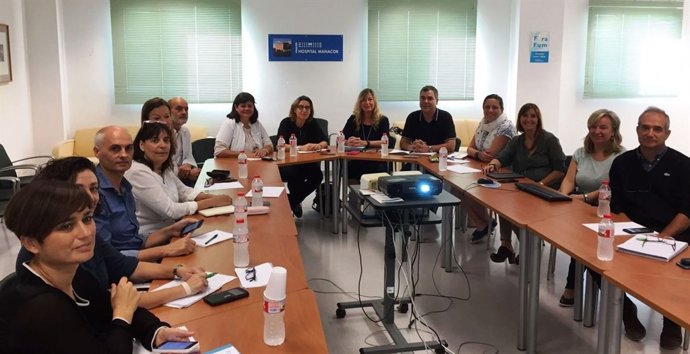 Reunión en el Hospital de Manacor