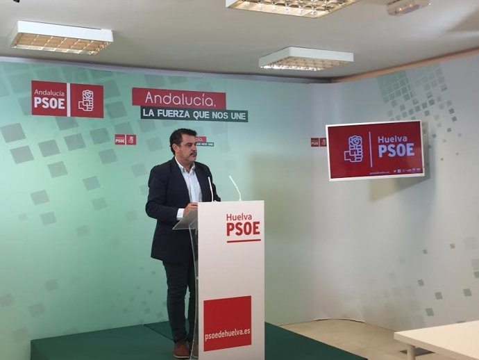 El secretario de Organización del PSOE de Huelva, Jesús Ferrera.