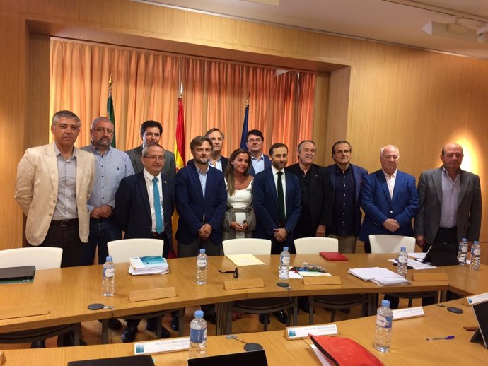 Reunión de José Fiscal con el Consejo Andaluz de Arquitectos