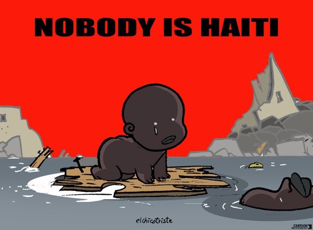 Nobody is Haiti, denuncia de la escasa atención a Haiti