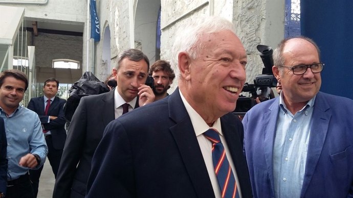 El ministro García-Margallo en su visita a Alicante