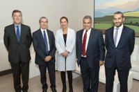 Barkos y el embajador de Francia valoran las vías de colaboración existentes