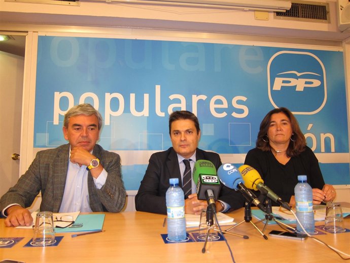 Mariano Marín, Pedro de Rueda y Sofía Castañón