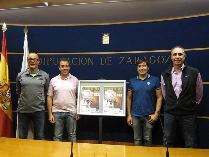 La Olivera Extrem se ha presentado hoy en la DPZ, en Zaragoza