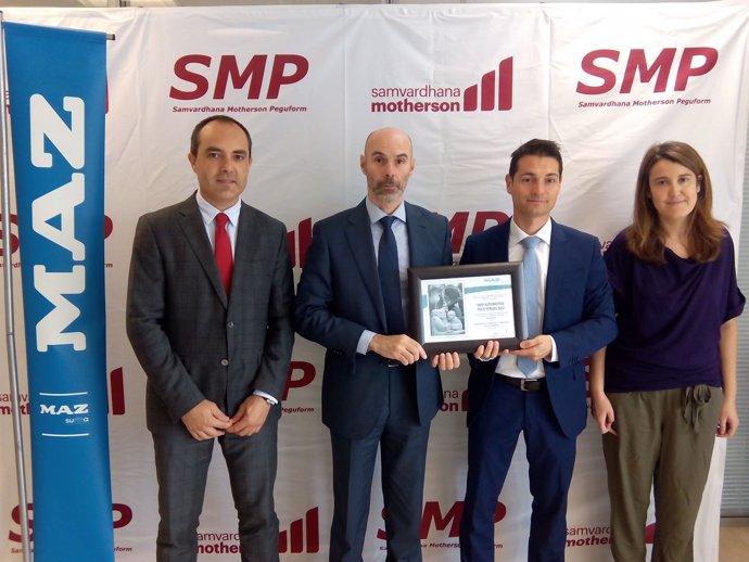 La MAZ premia a la planta de SMP Automotive Technologies en Teruel