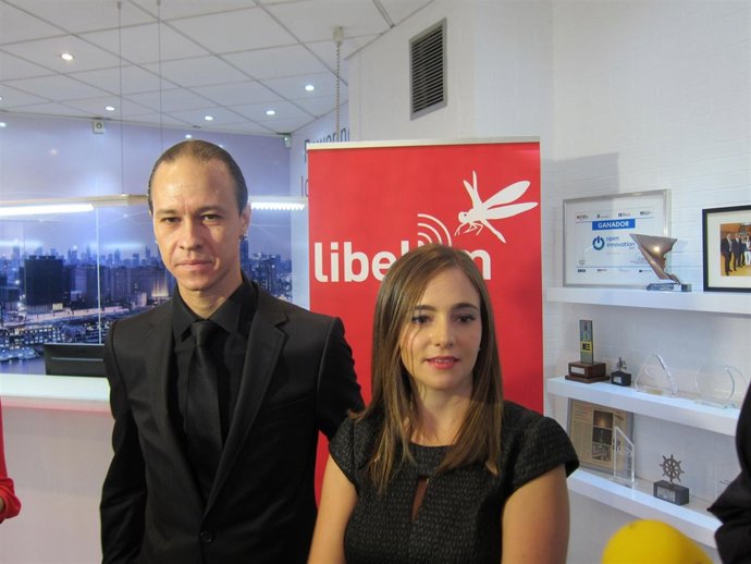 Los creadores de Libelium, David Gascón y Alicia Asín