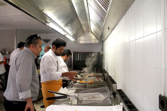 I Encuentro Iberoamericano de Cocina en Punta Umbría (Huelva). 