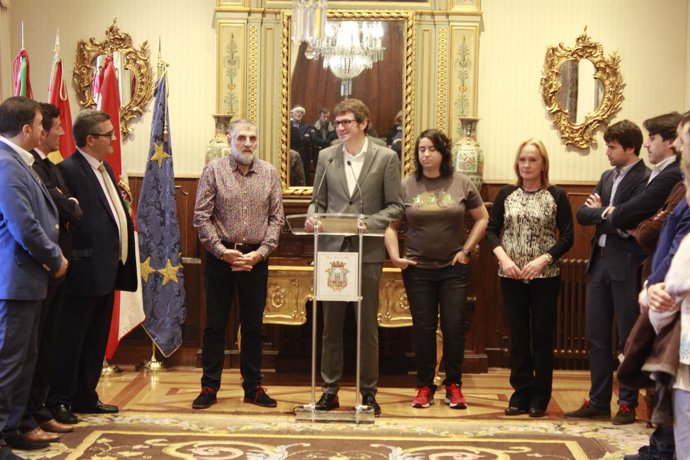 Visita de la federación madrileña de municipios a vitoria