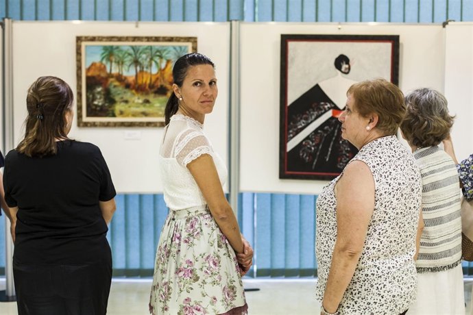 La Asociación 'Amusas' expone este mes de octubre en el Espacio de Mujeres.