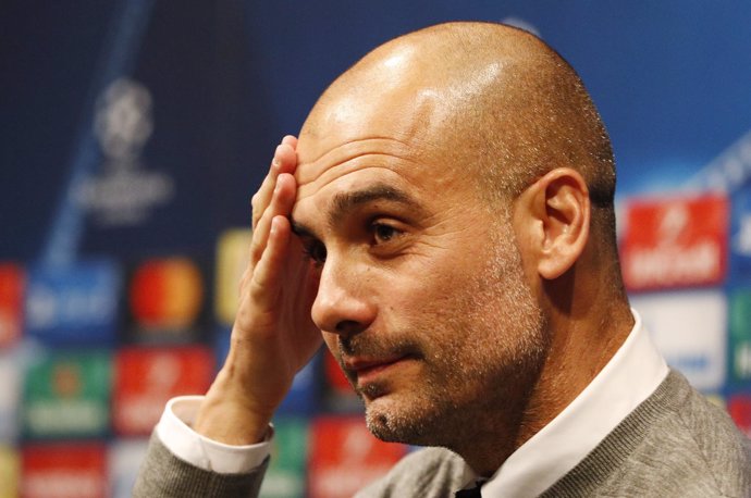 Pep Guardiola, entrenador del Manchester City