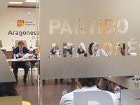 Aliaga dice que el PAR "no pondrá palos a las ruedas" en aprobar el presupuesto de Aragón