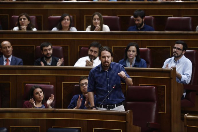 Pablo Iglesias en el Congreso