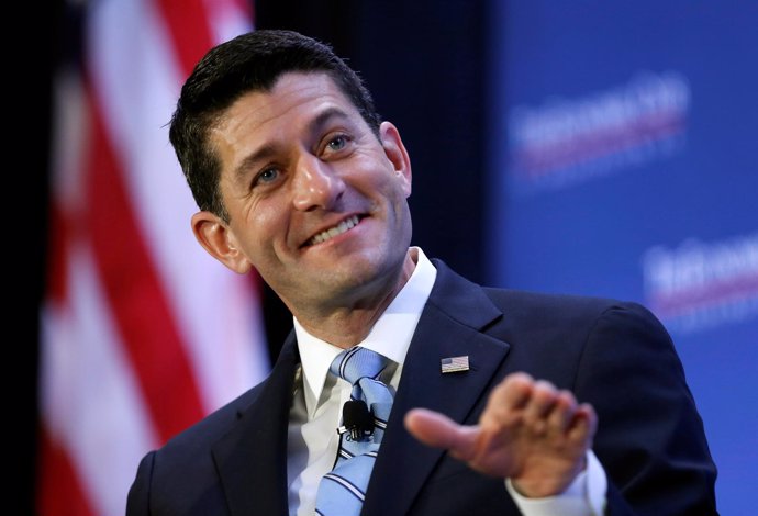 El presidente de la Cámara de Representantes de EEUU, Paul Ryan