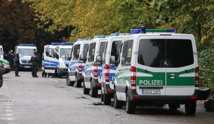 Heridos cuatro policías en la región alemana de Baviera 