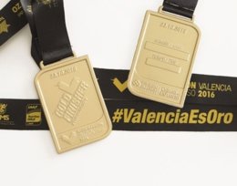 The Medal Company fabrica las medallas del Medio Maratón de Valencia