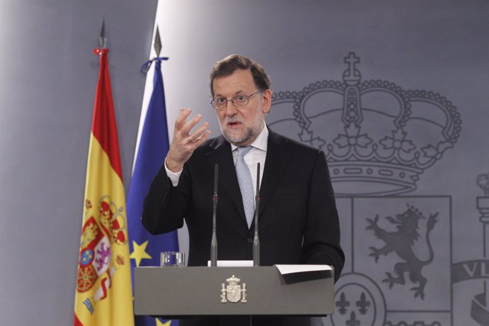 Rajoy en Moncloa