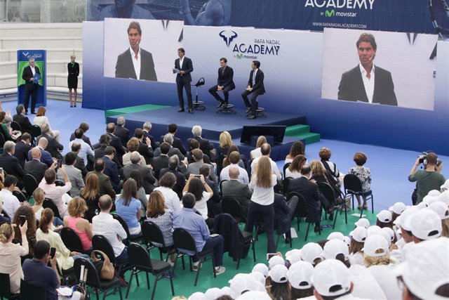 Nadal presenta su Academina en Manacor