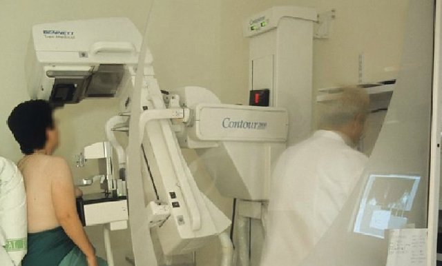 Mamografía, cáncer de mama, hospital, prueba