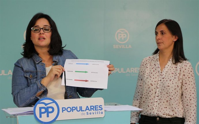 Virginia Pérez e Isabel Díaz.