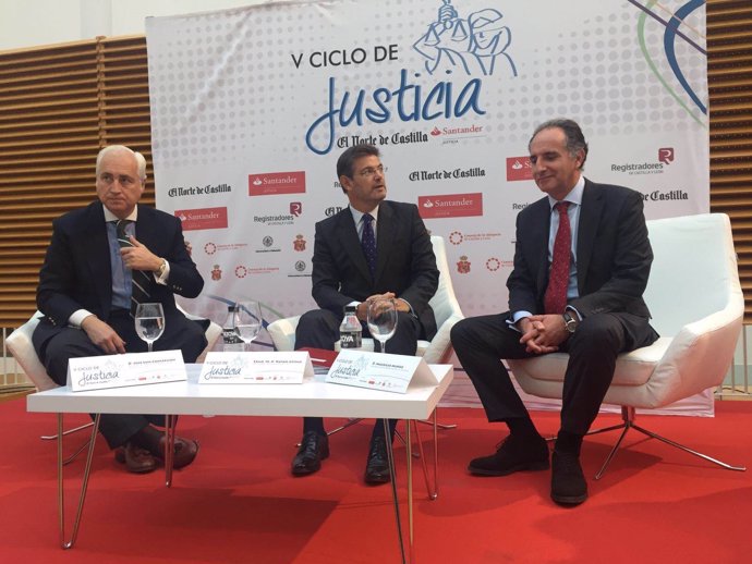 Catalá en las V Jornadas de Justicia organizadas por El Norte de Castilla