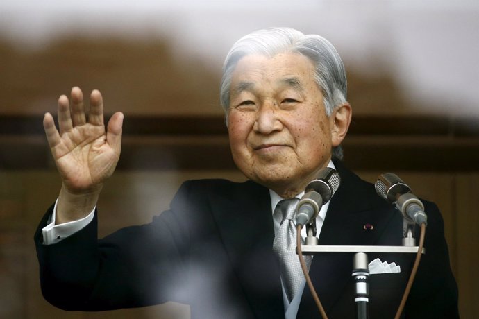 El emperador Akihito de Japón