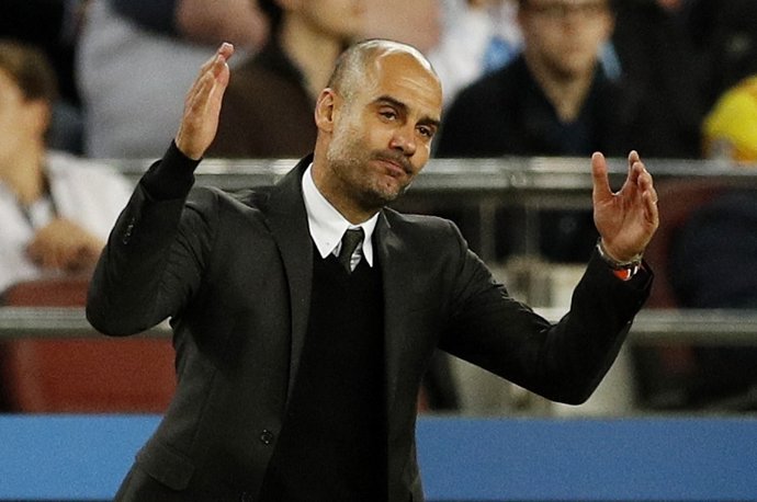 Pep Guardiola, entrenador del Manchester City