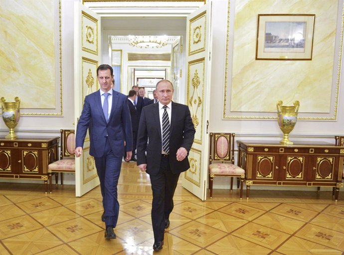 Putin se reúne con Al Assad