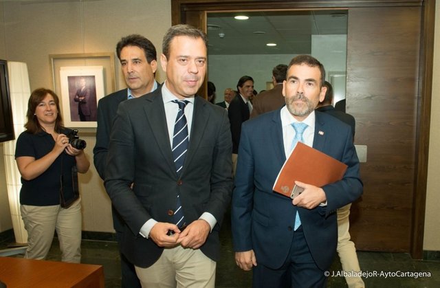 El alcalde de Cartagena, en la Comisión