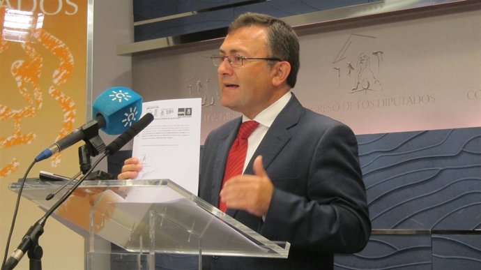 Miguel Ángel Heredia (PSOE), en el Congreso