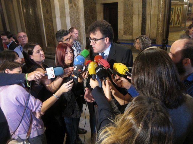 El secretario de Hacienda de la Generalitat, Lluís Salvadó