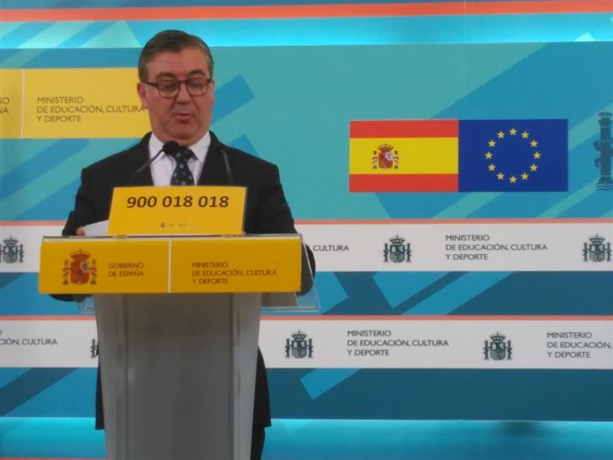 Marcial Marín,secretario de Estado de Educación