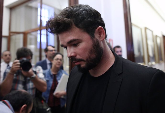 Gabriel Rufián en el Congreso