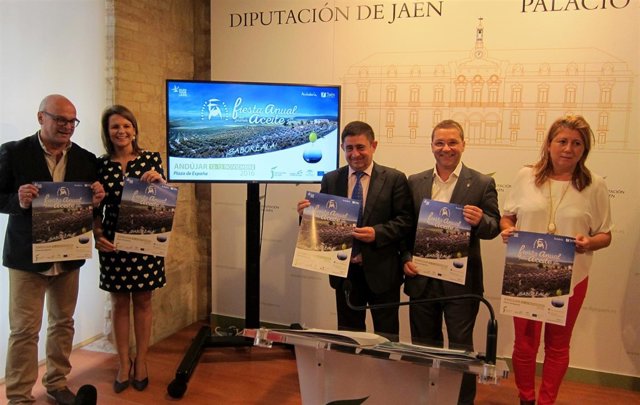 Presentación de la III Fiesta del Primer Aceite de Jaén.