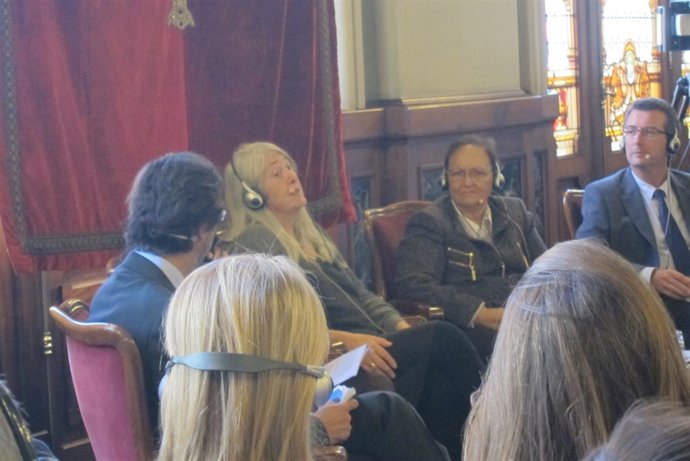 Mary Beard, en el coloquio