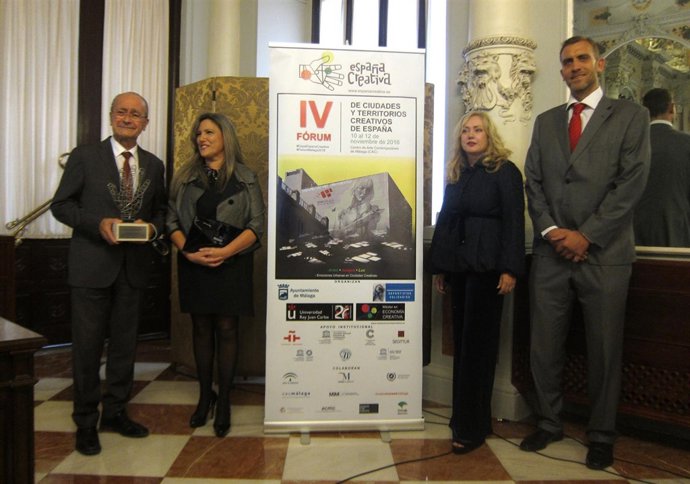 Presentación en Málaga del Fórum de Ciudades Creativas 