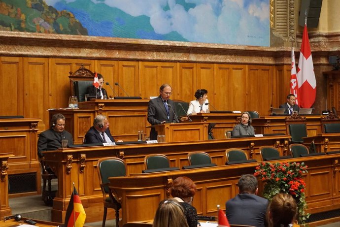 Pío García-Escudero interviene ante la Asociación de Senados Europeos
