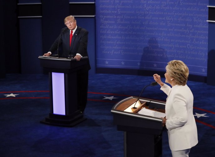 Tercer debate televisado entre Hillary Clinton y Donald Trump